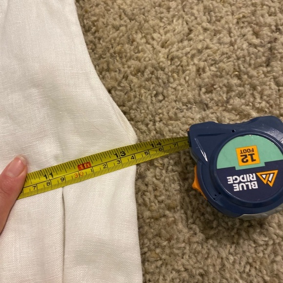 SIR. The Label Women’s Smocked Linen Open Back Dress Size 1 Resortwear Vacation - Picture 5 of 7